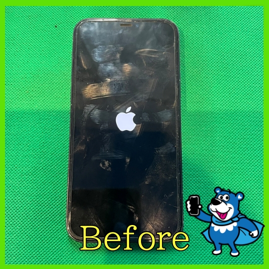 iPhone12の修理前の状態