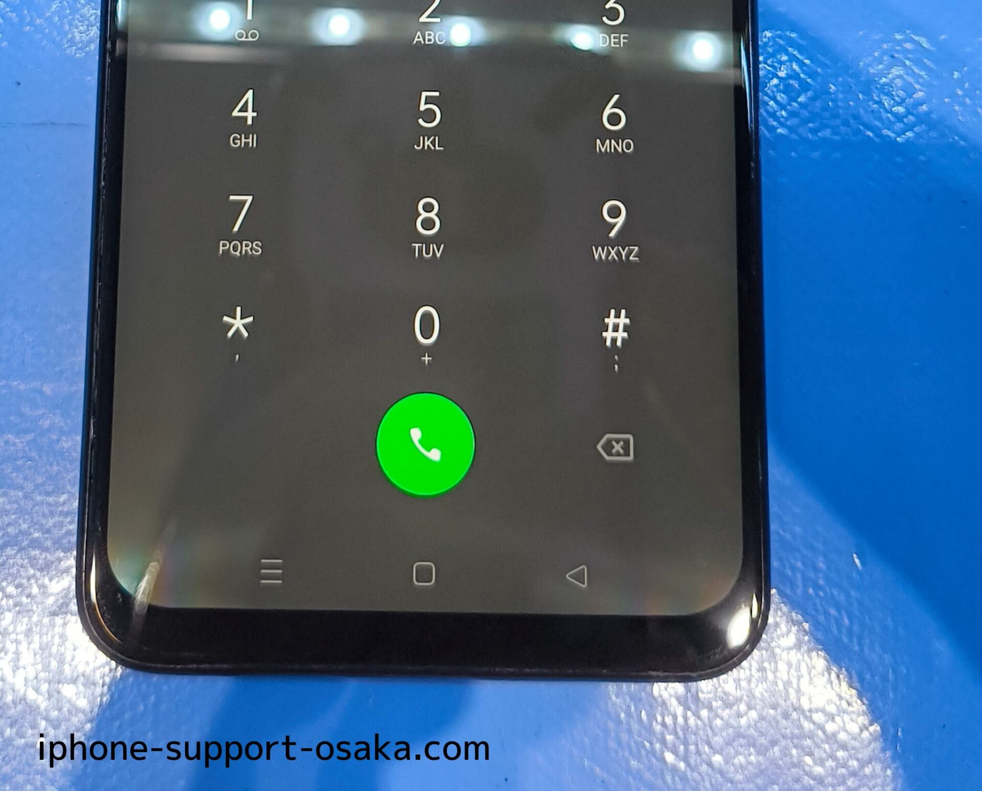 Oppo A55s 修理後の状態