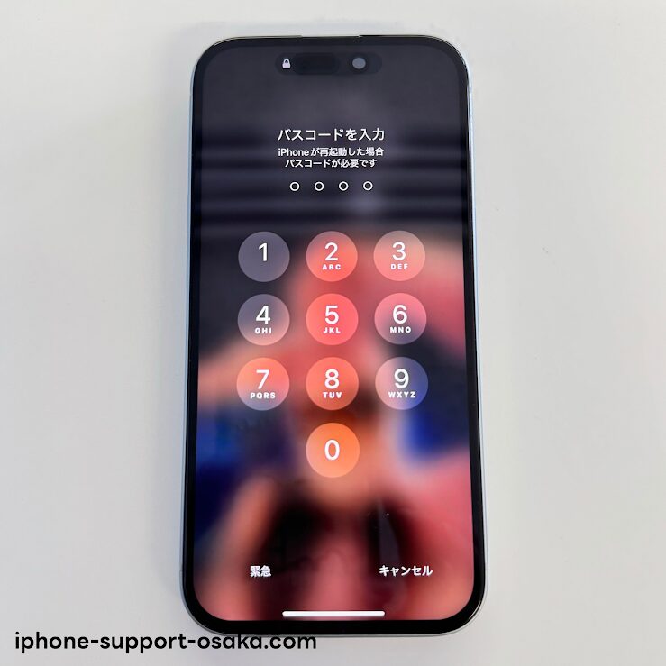 iPhone15 修理後状態