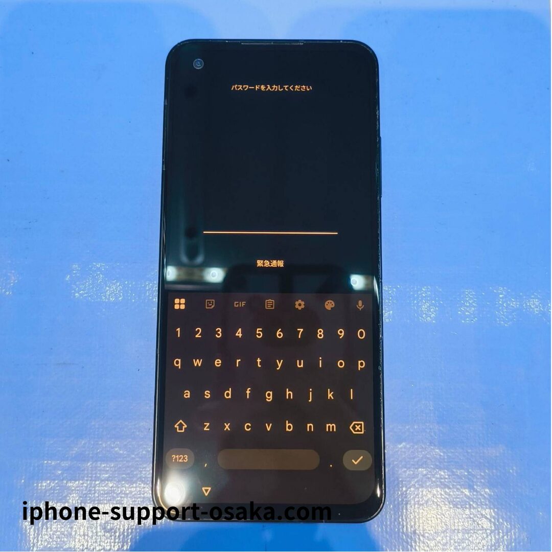 Zenfone 10 修理後の状態です。