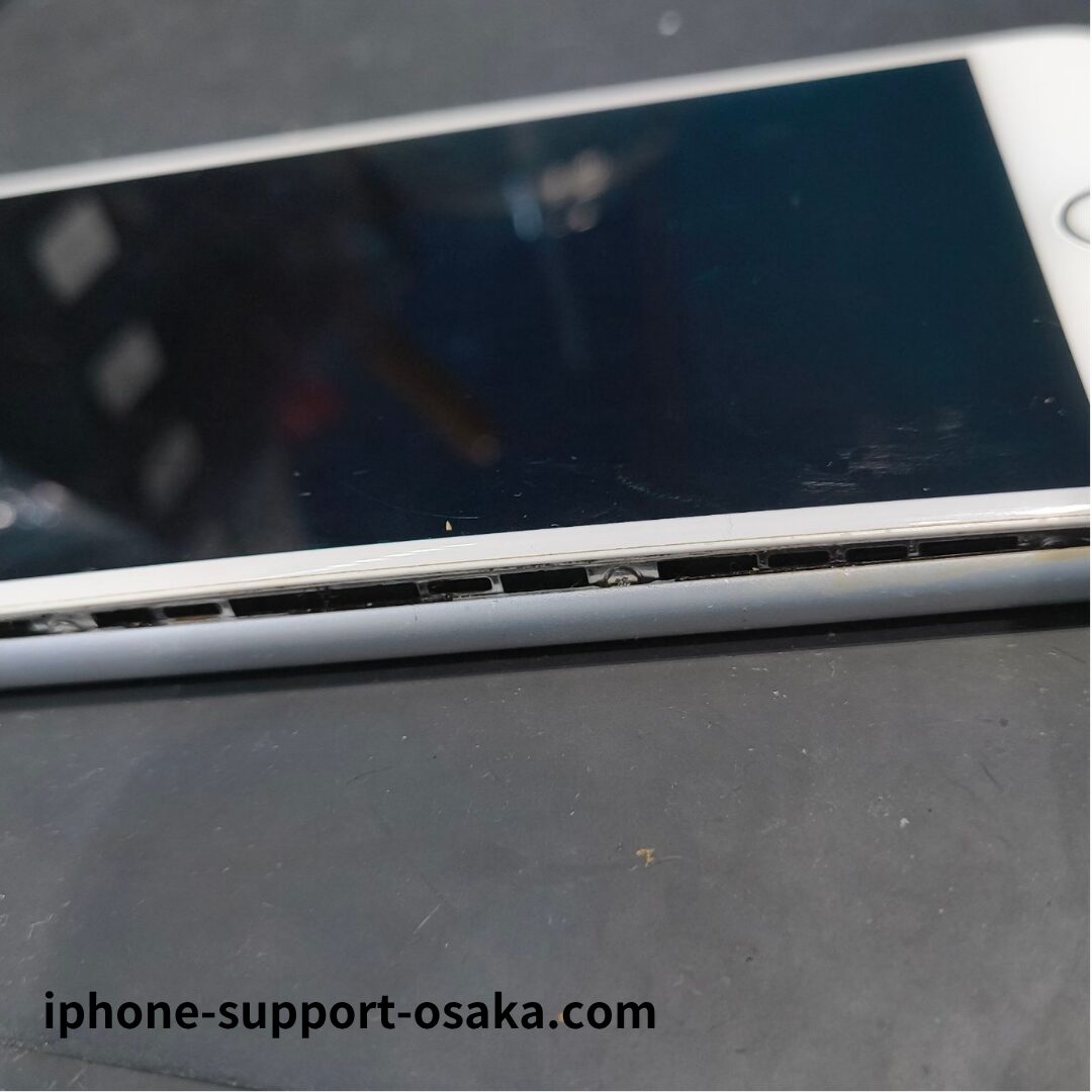 iPhone 6s plus 修理前の状態です。
