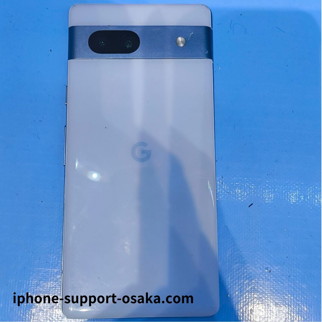pixel 7a修理前の状態です。