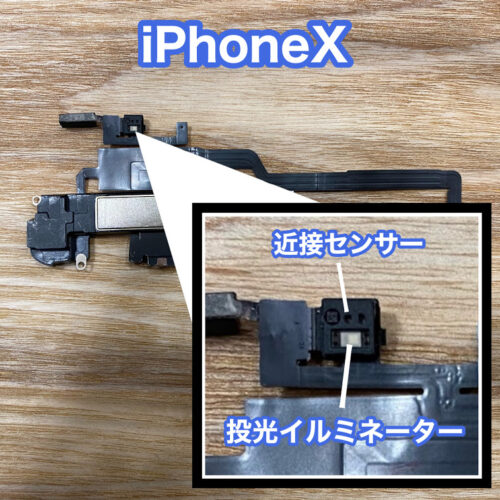 iPhone投光イルミネーター場所