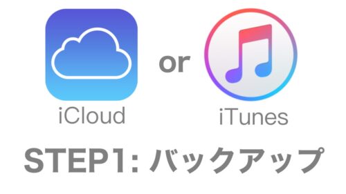 iPhoneバックアップ復元方法：バックアップ